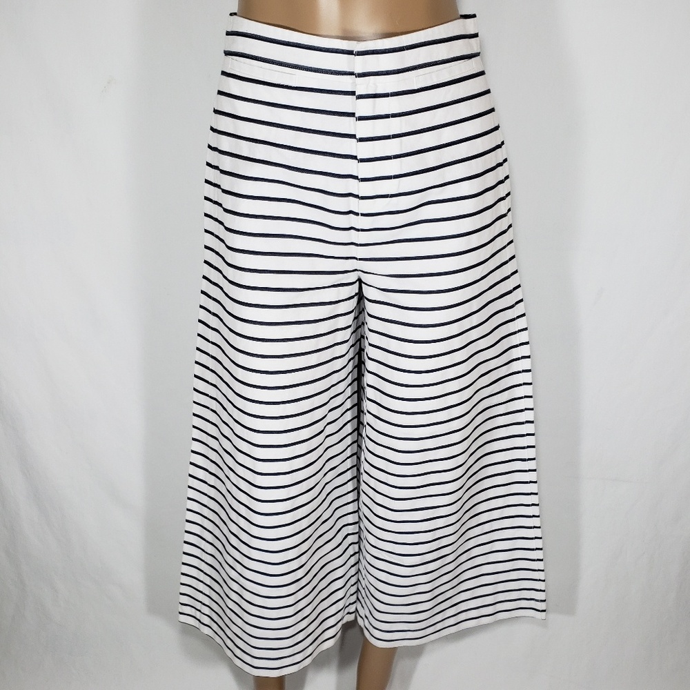 Kate Spade Wide Leg Navy Capri Pants NWT (0)